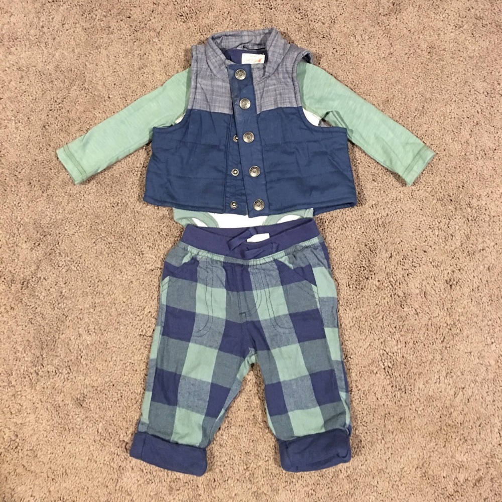 3 piece newborn outfit
