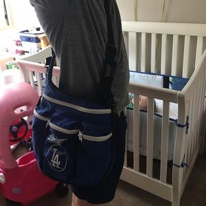 dodgers diaper bag