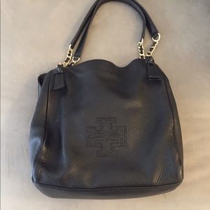 Black Tory Burch shoulder bag in great condition