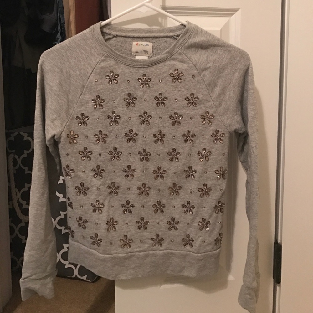 Crewcuts Sequin Long Sleeve Top