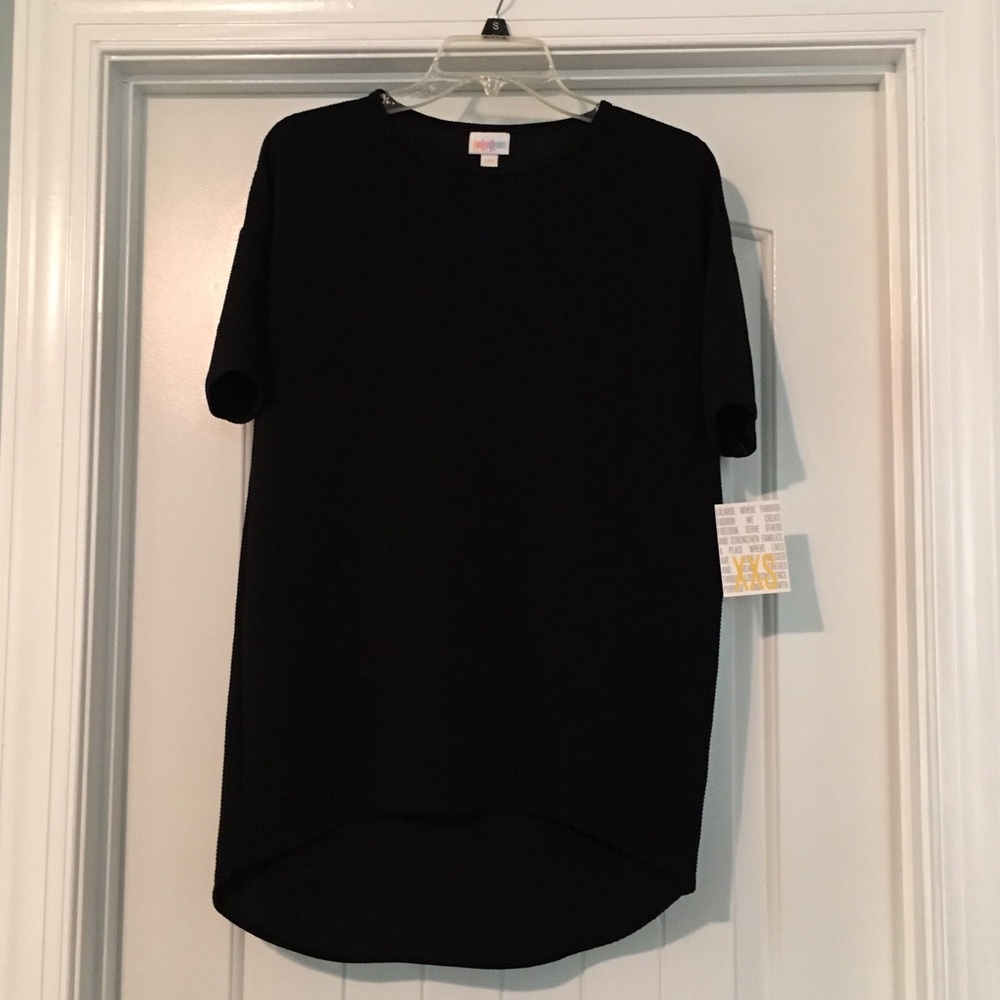 Solid Black XXS LuLaRoe Irma