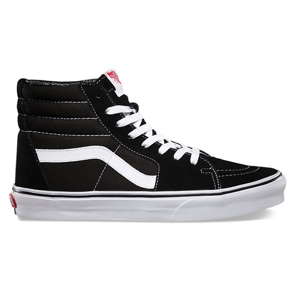 Sk8-Hi black and white Vans