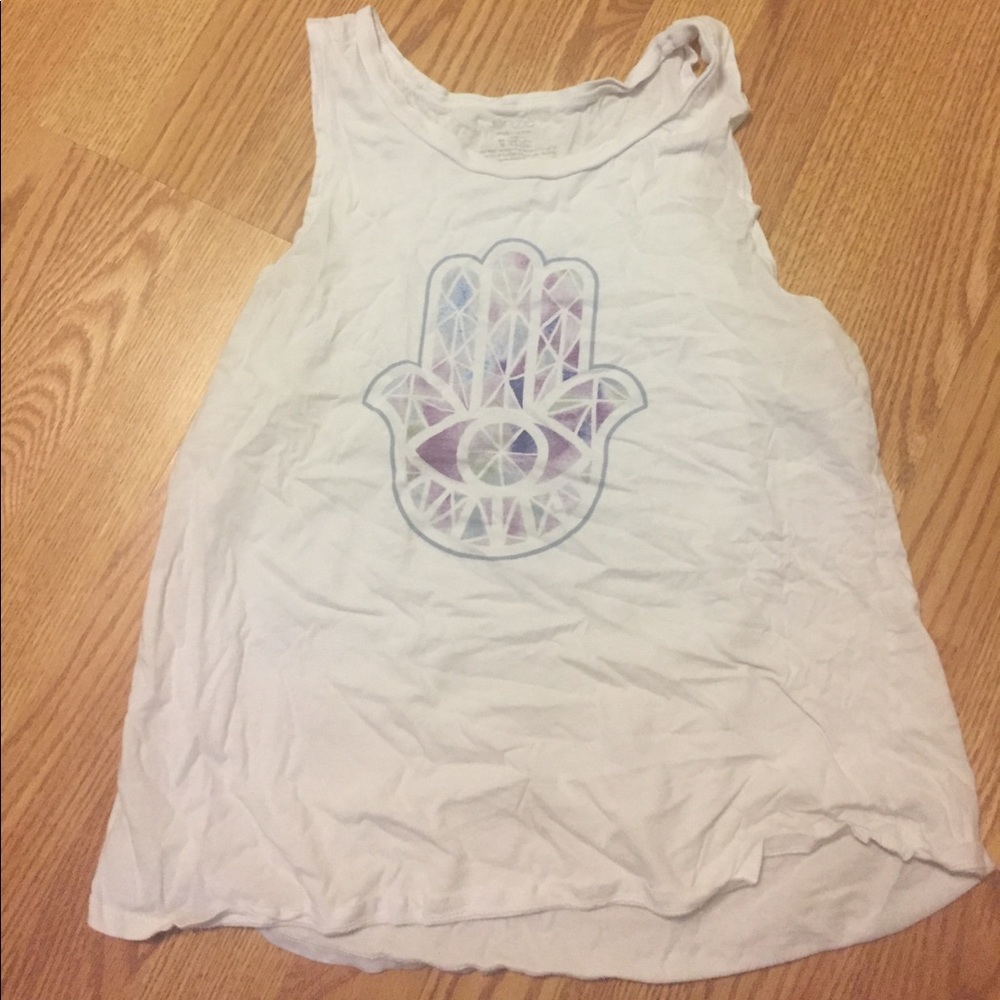Hamsa athletic tank top