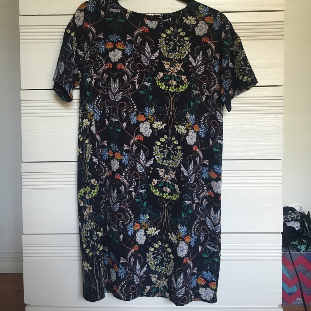 ASOS Floral print shift dress