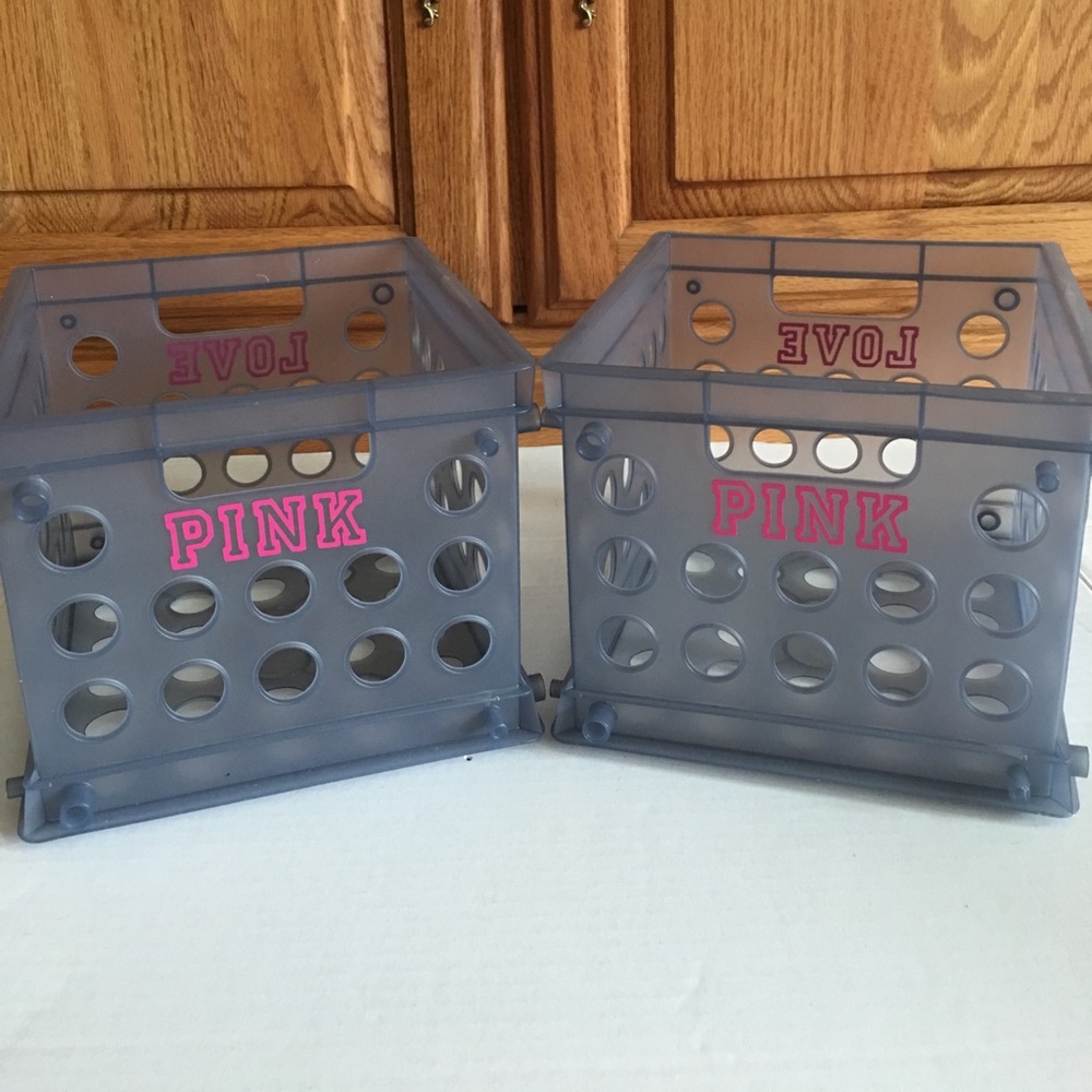 Victoria's Secret Love Pink storage cubes