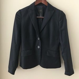 J. Crew Super 120s navy pinstripe blazer sz 2P