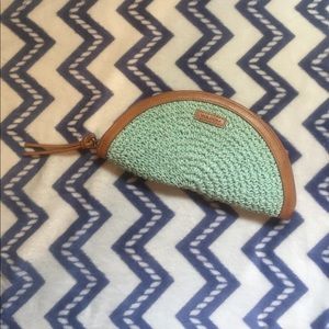 Volcom half moon shaped wallet