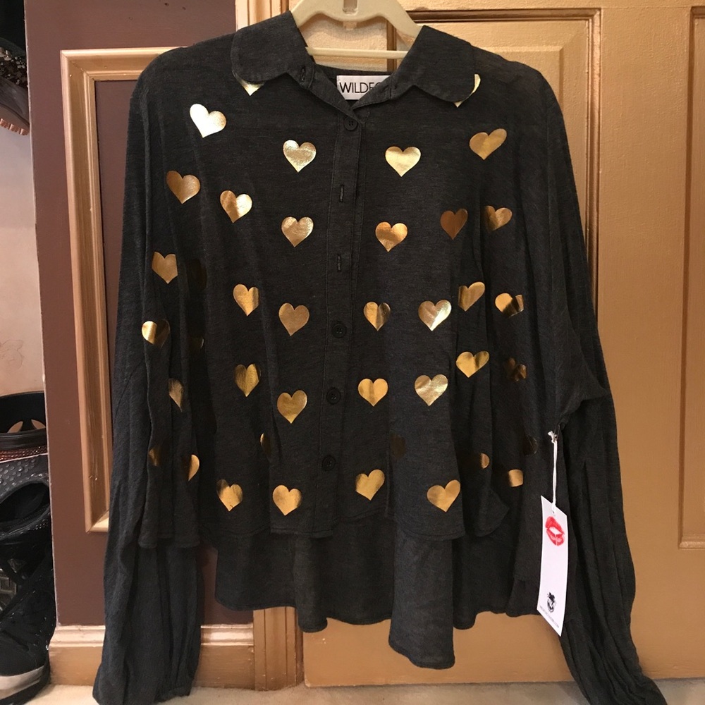 WILDFOX button down shirt