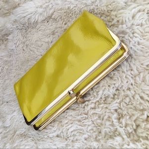 Hobo patent leather wallet