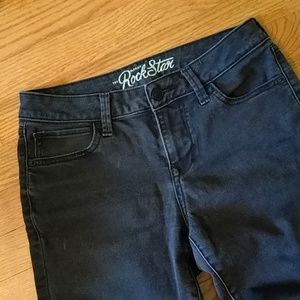 Old Navy Black Rockstar Jeans