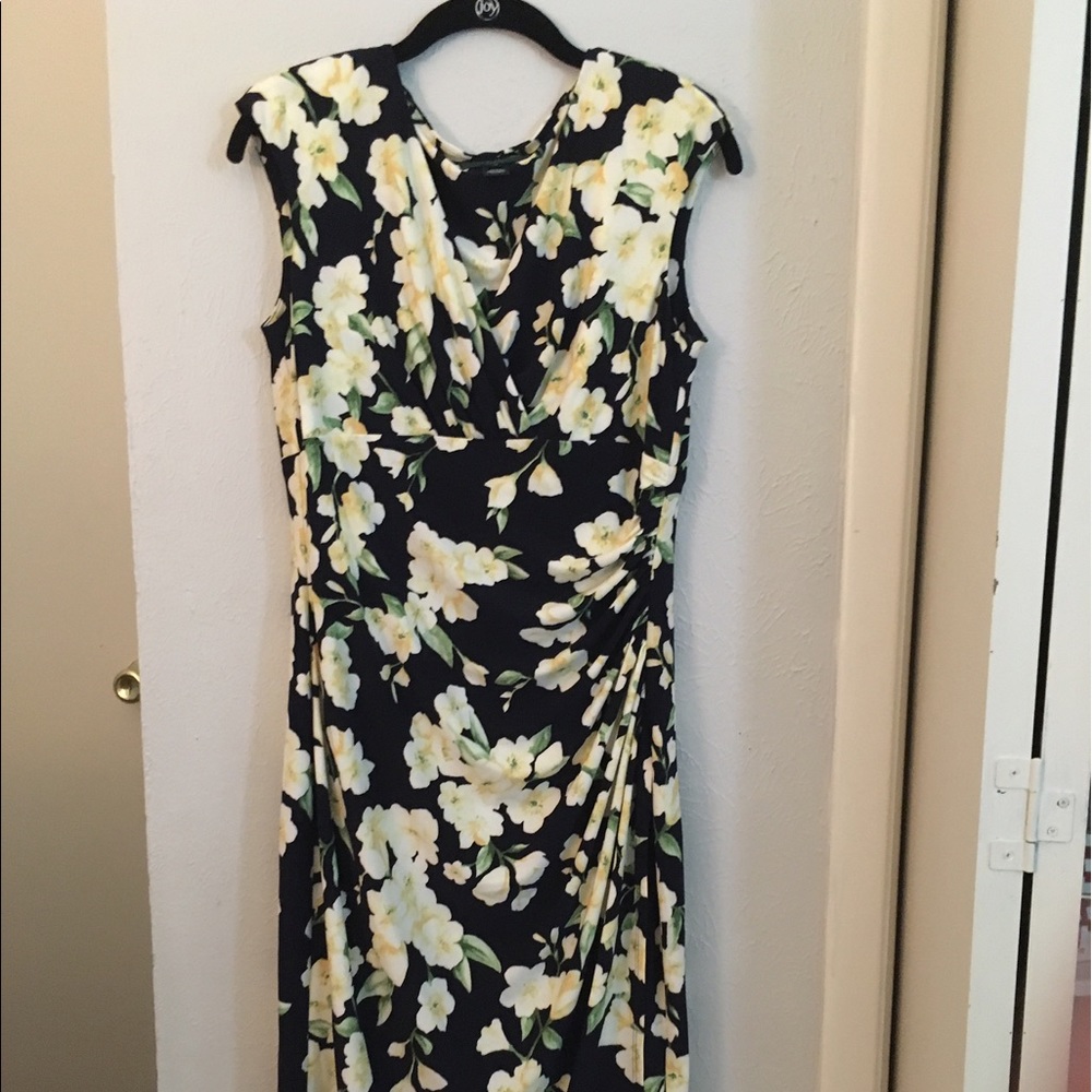 Lauren Ralph Lauren floral print dress, size 10