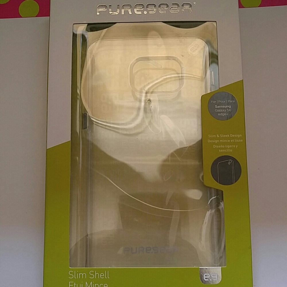 case puregear for galaxy s6 edge+plus clear new