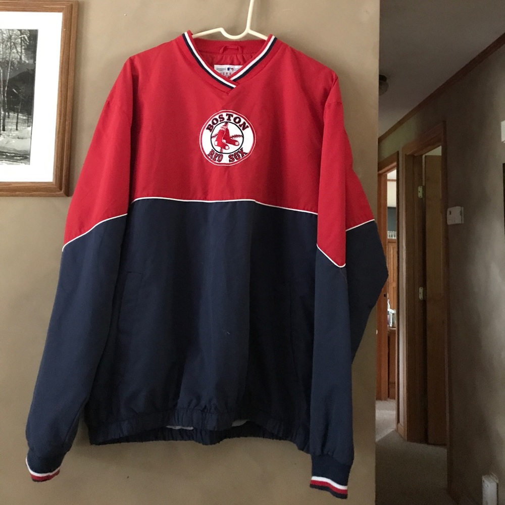 Men's Boston Red Sox wind breaker