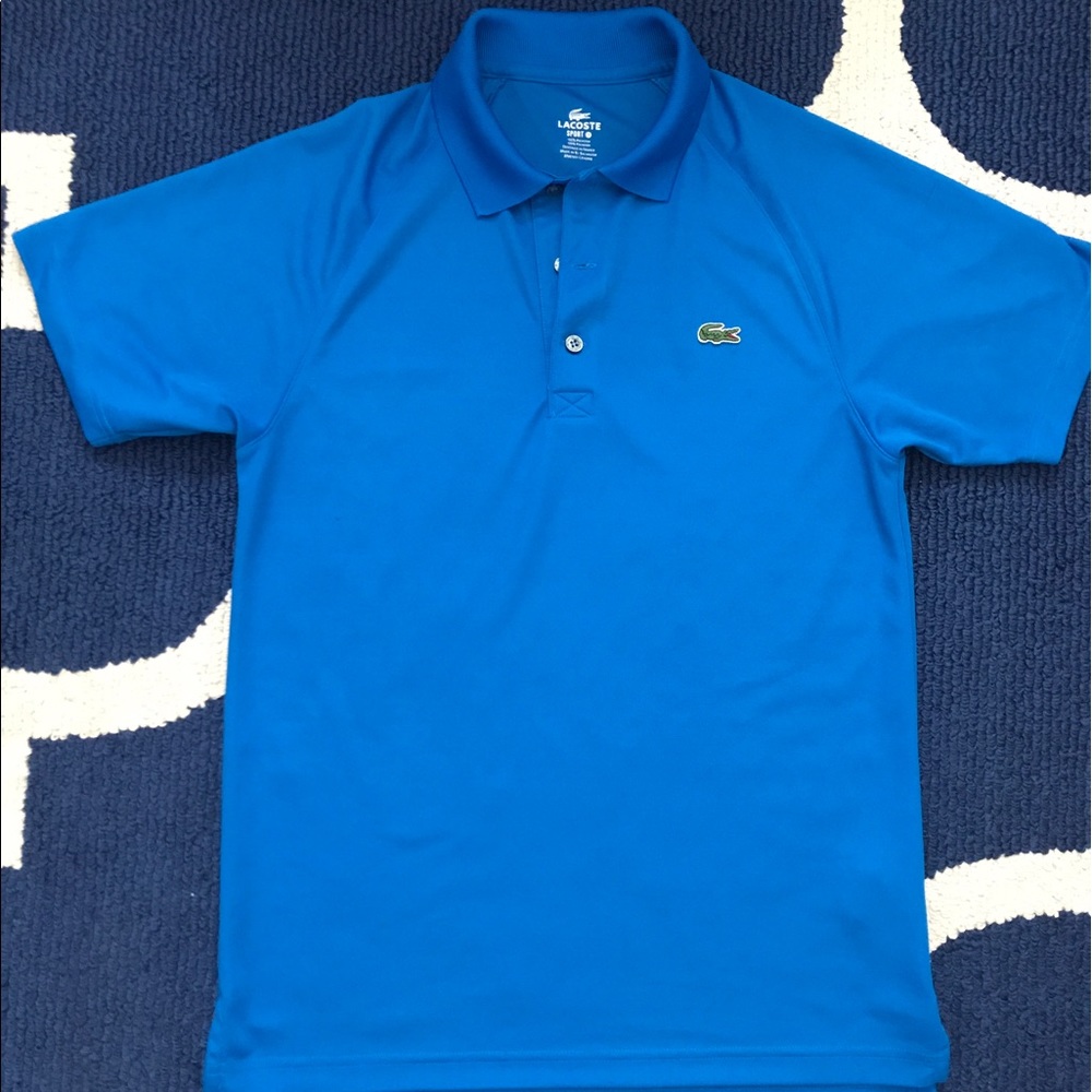 Blue Lacoste Polo