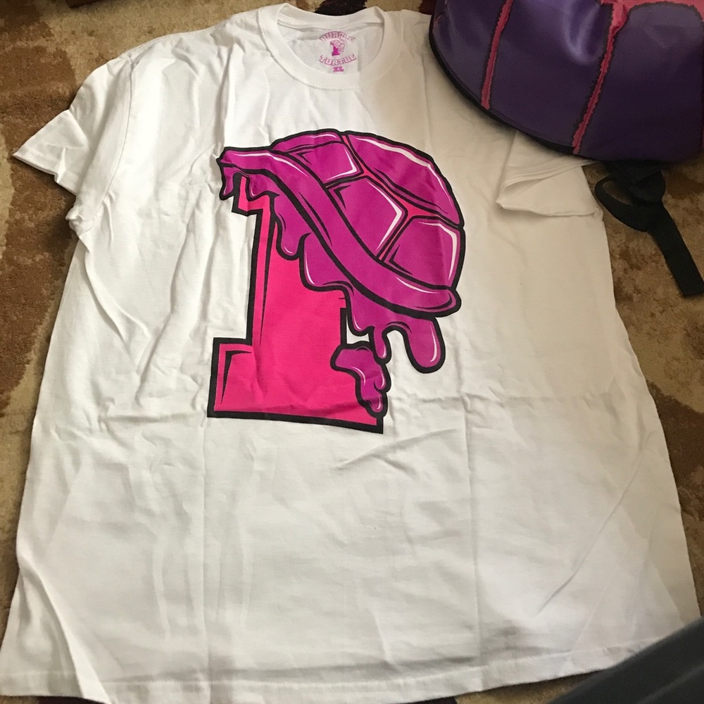 Original Purple Turtle Logo Tshirt