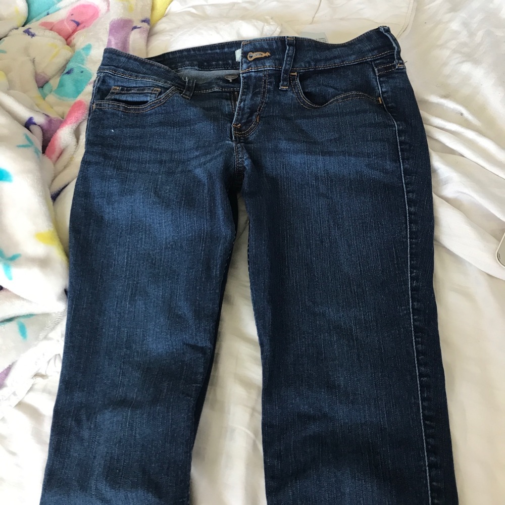 dark blue skinny jeans