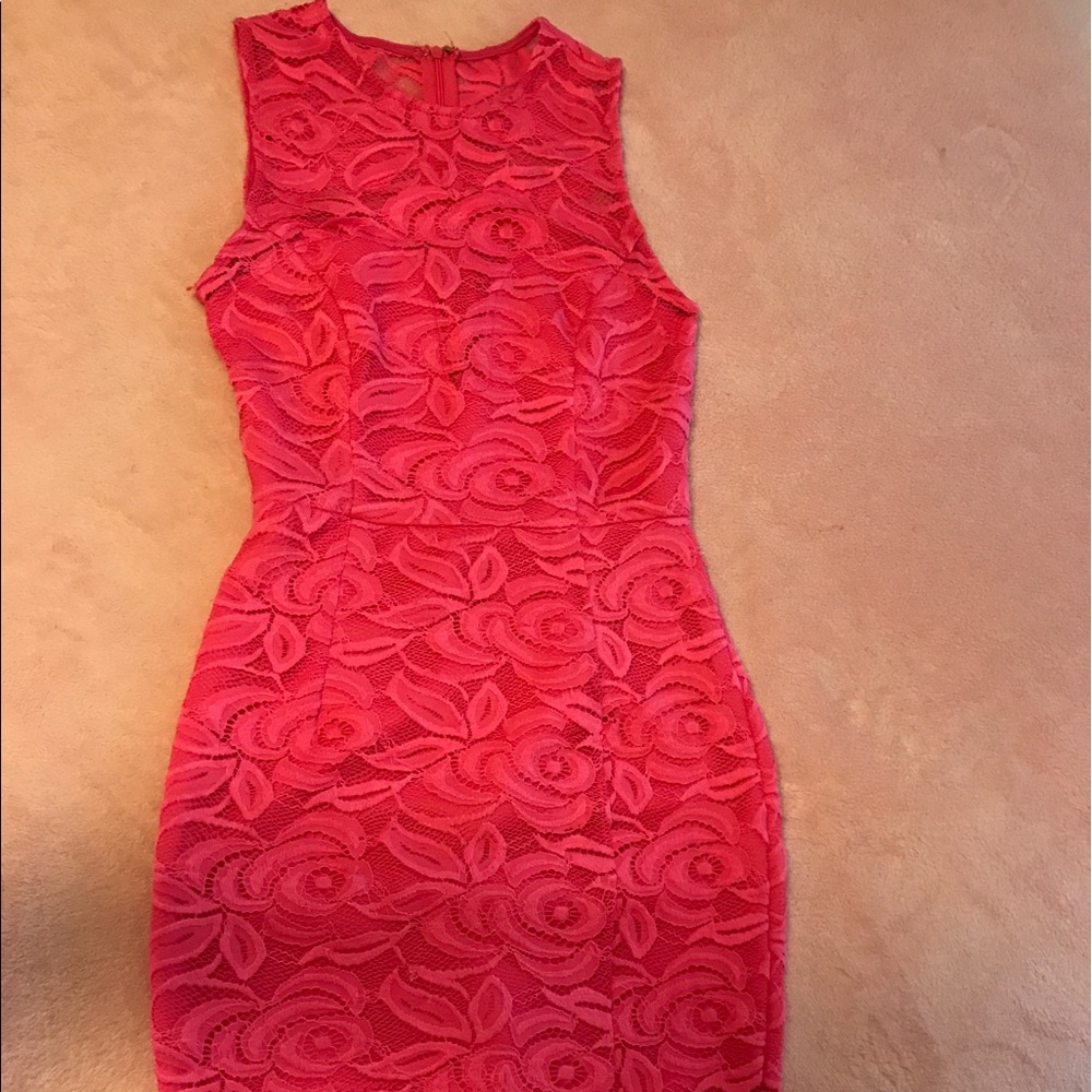 Pink floral Summer dress