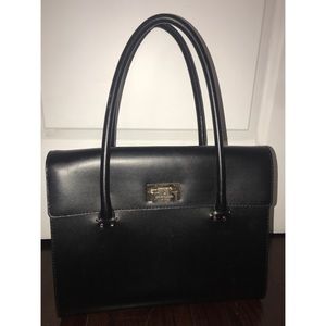 Black Kate Spade leather Tote Large