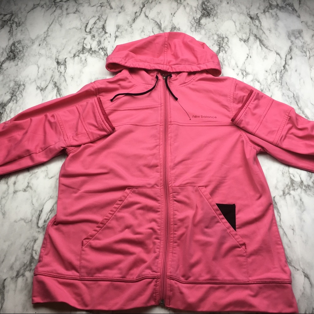 NEW BALANCD pink workout jacket