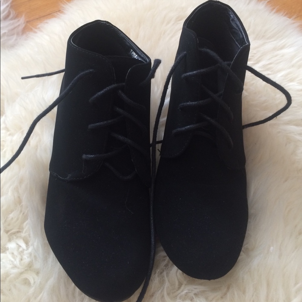 Black booties