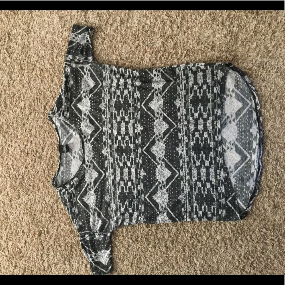 Tribal print shirt!