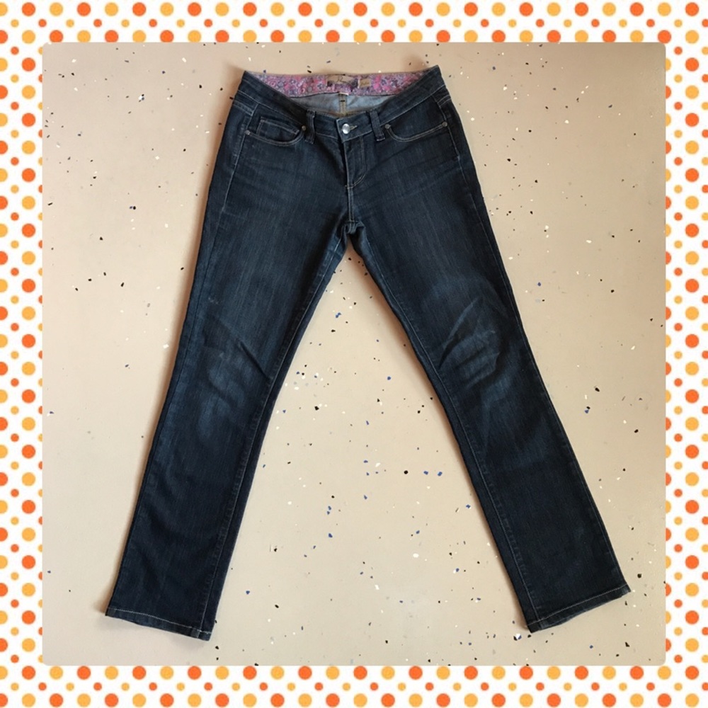 Paige Skyline Straight Leg Jeans 26