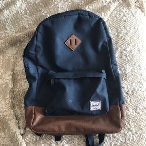 Authentic Herschel Navy Backpack