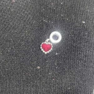 Retired Pandora heart charm