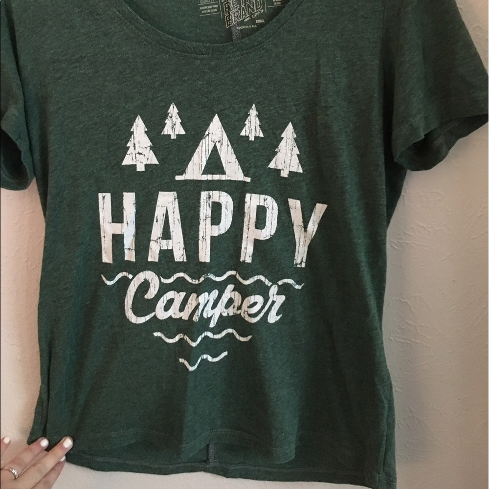 BKE happy camper T-shirt size small