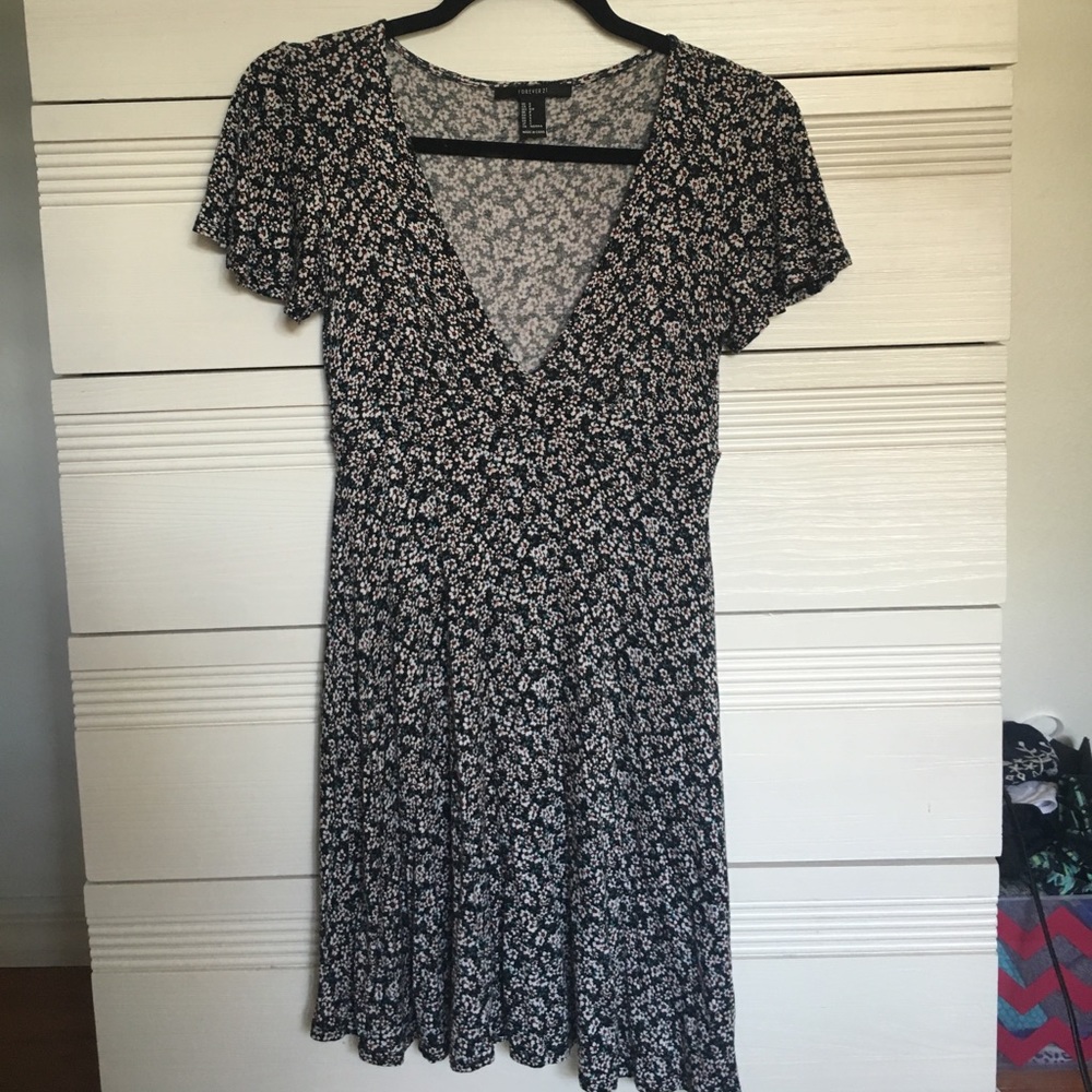 Flowy floral dress