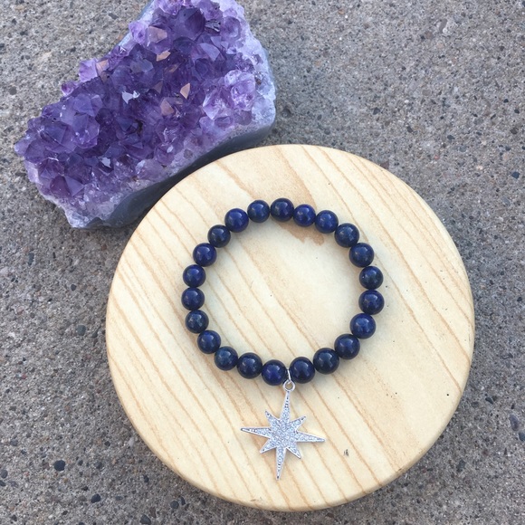 Handmade Lapis Bracelet - Picture 2 of 4