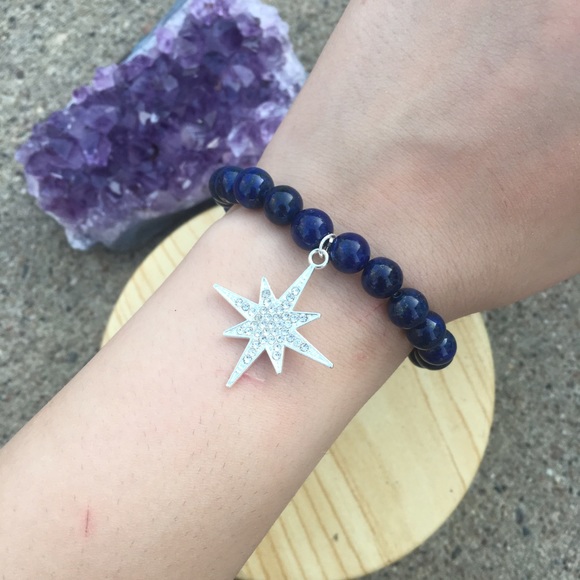 Handmade Lapis Bracelet - Picture 3 of 4