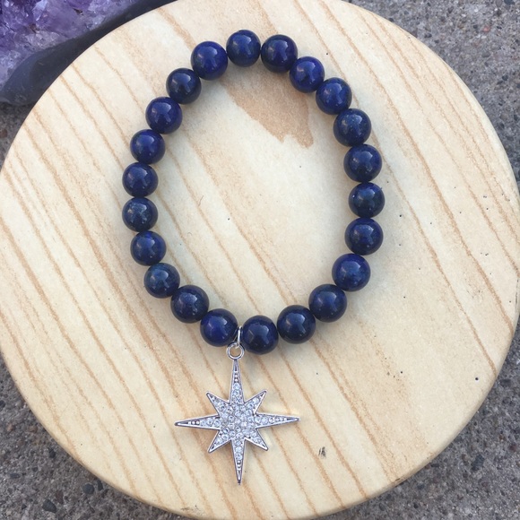 Handmade Lapis Bracelet - Picture 4 of 4