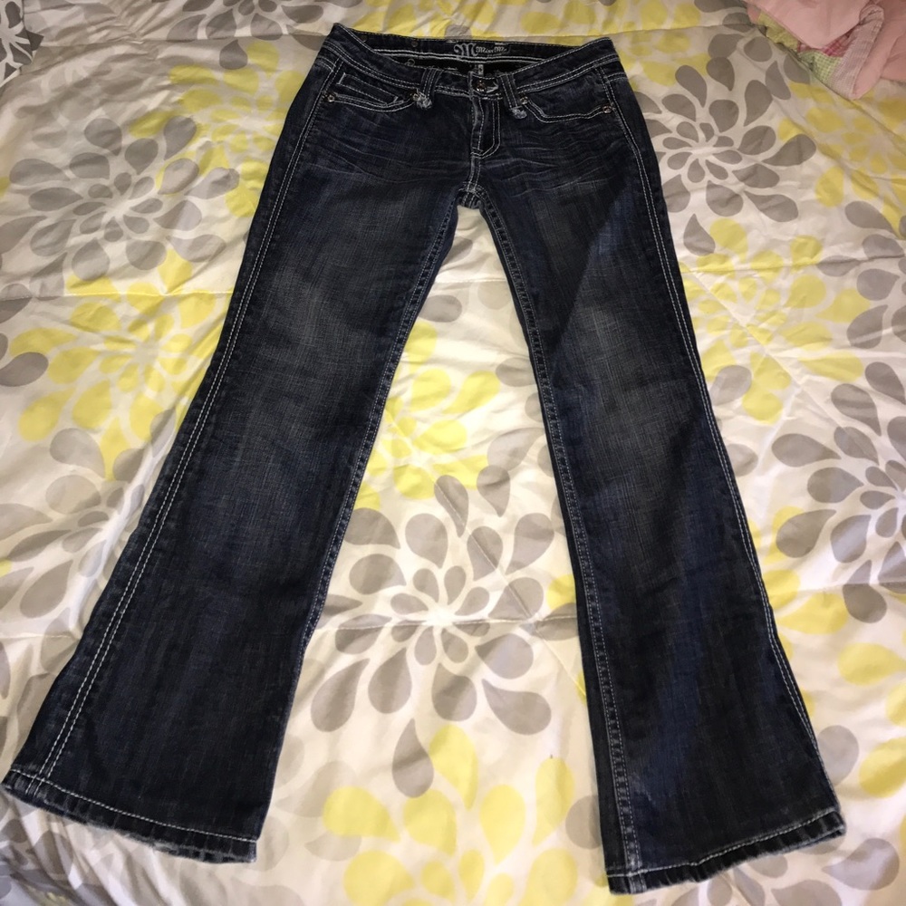 Miss Me Jeans, short boot cut!