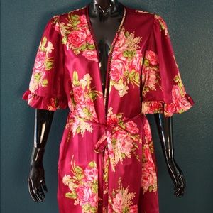 Betsey Johnson lightweight  kimono style robe.