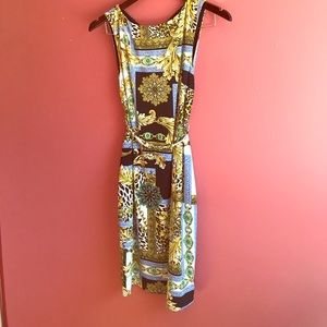 CACHE. Figure Flattering Slip on Knit Dress