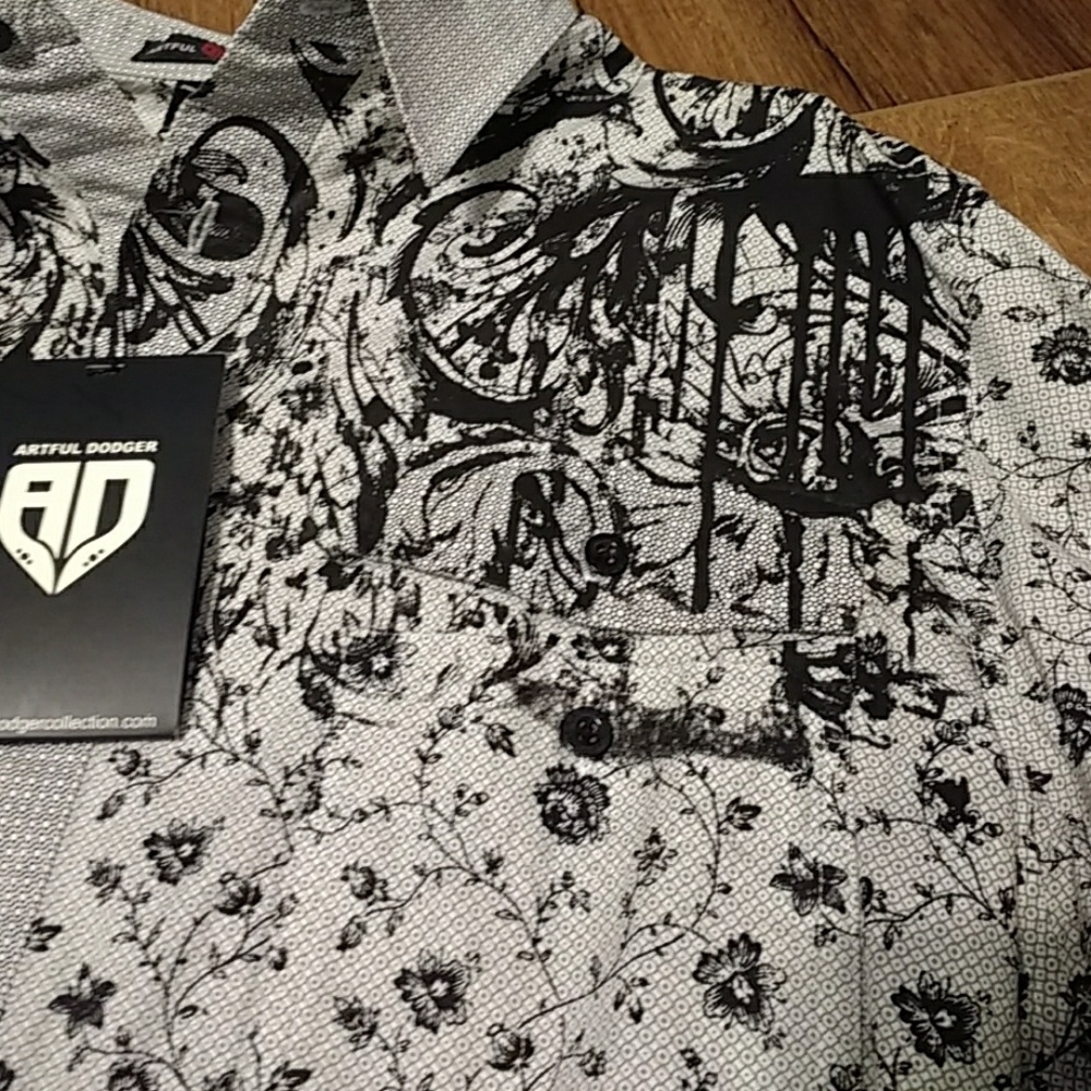 Artful Dodger Men's button down shirt - Picture 2 of 4