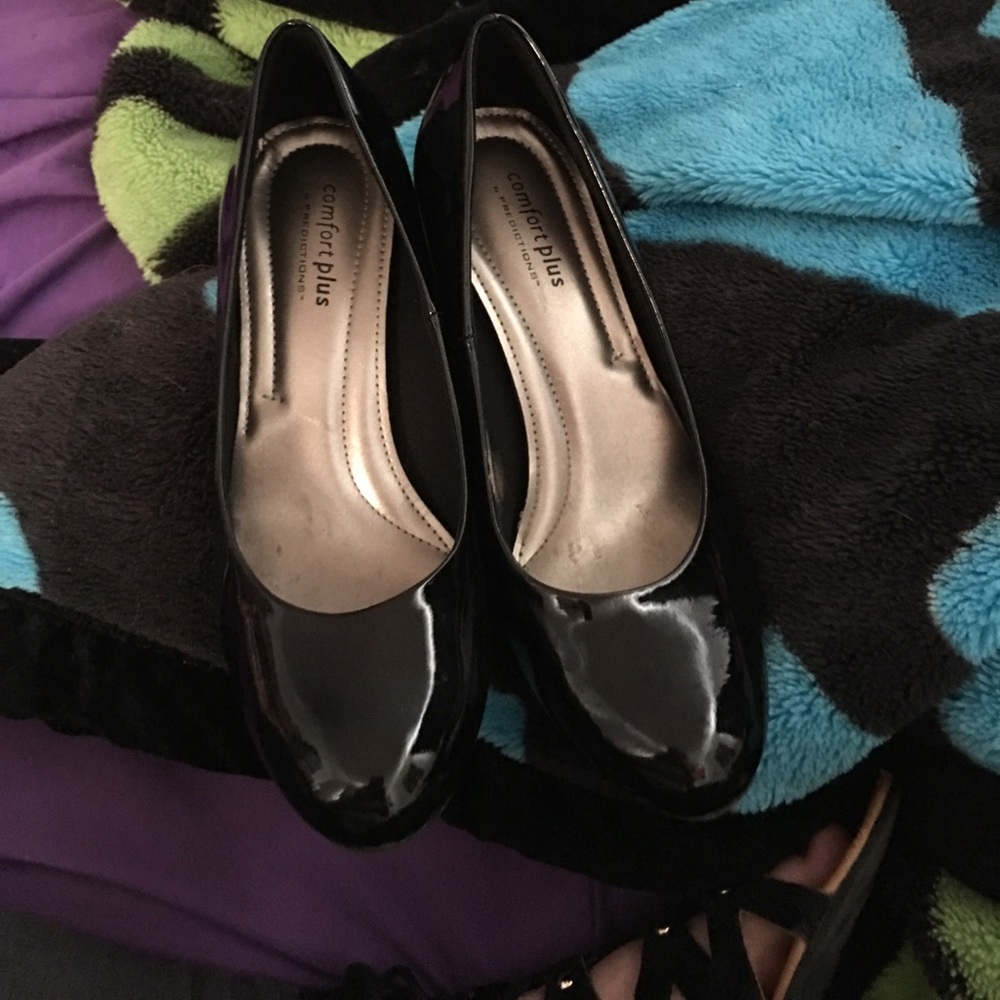 Black heels