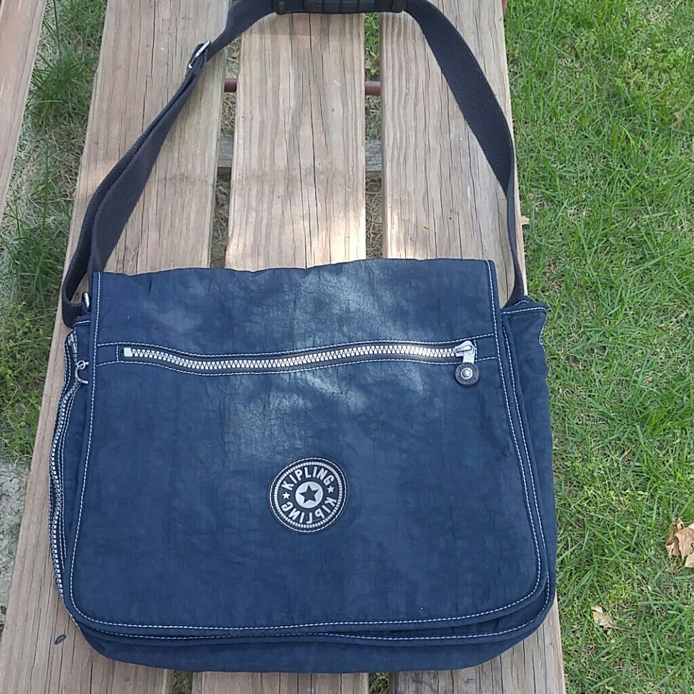 Kipling Messenger/Crossbody Bag Expandable Blue