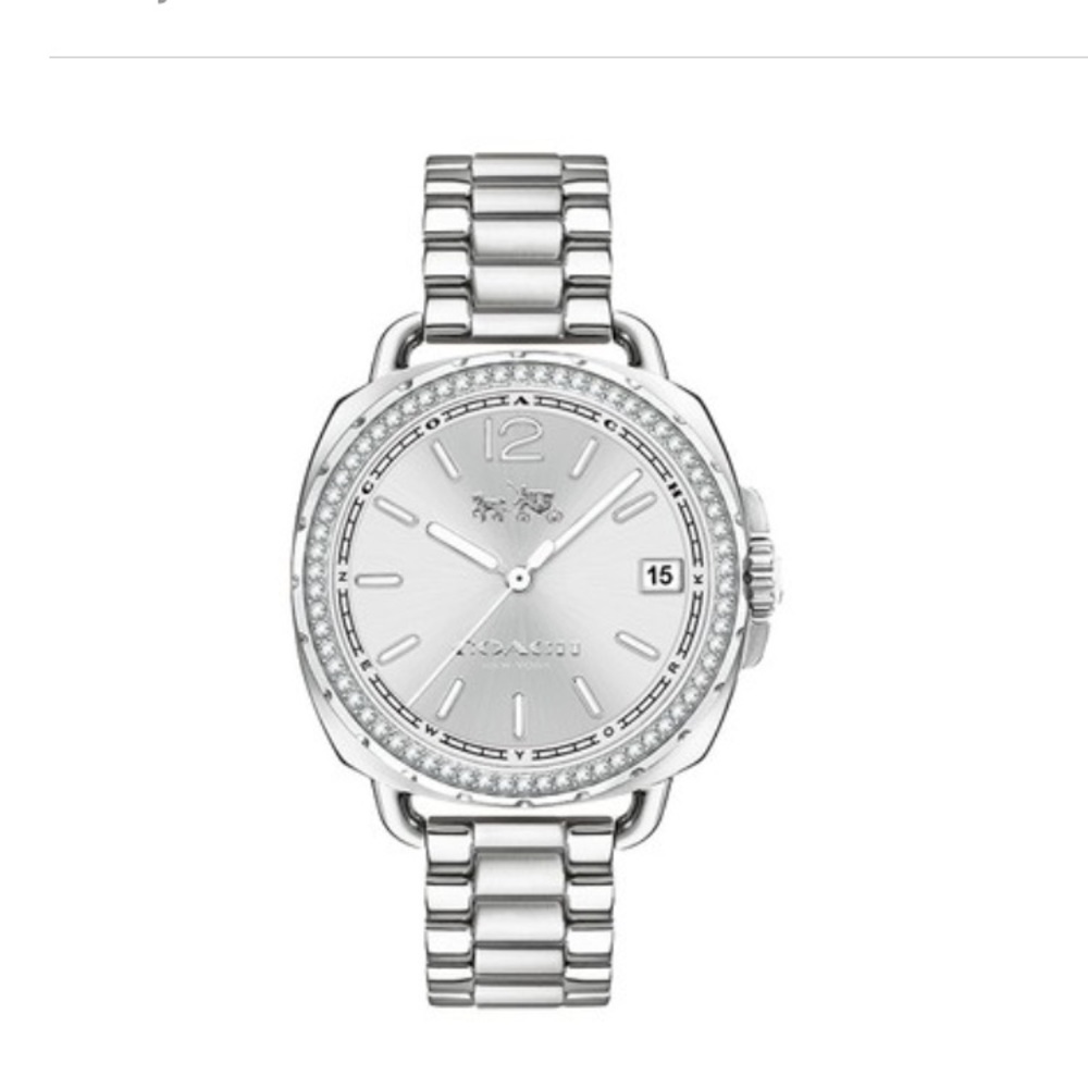 BLOWOUT SALE: Coach glimmering crystal watch