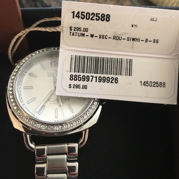 BLOWOUT SALE: Coach glimmering crystal watch - Picture 2 of 7
