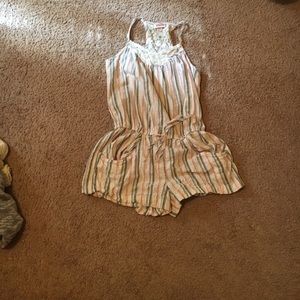 Stripped romper