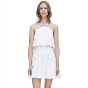 Rebecca Taylor Sleeveless Embellished Cami Dress