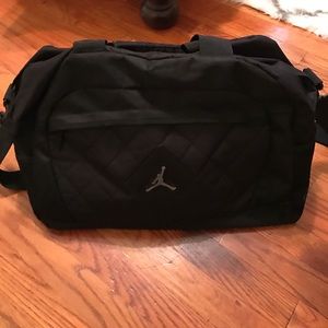 Black Jordan Duffel Bag