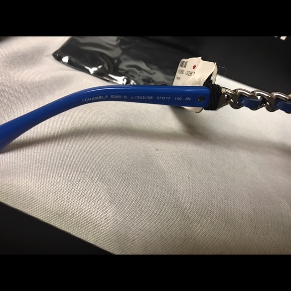 CHANEL Sunglasses brand new Blue Silver main image 4