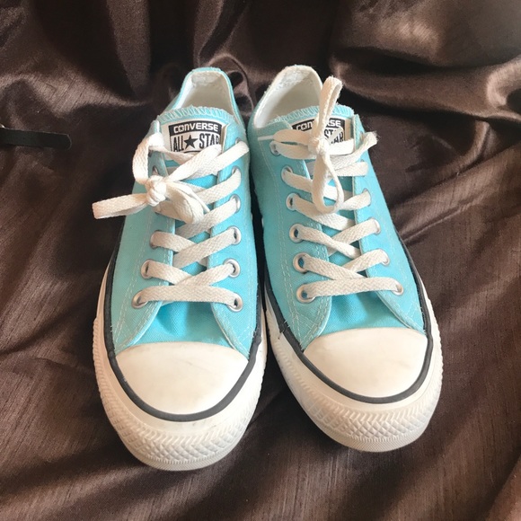 Converse Shoes - Turquoise Converse low top
