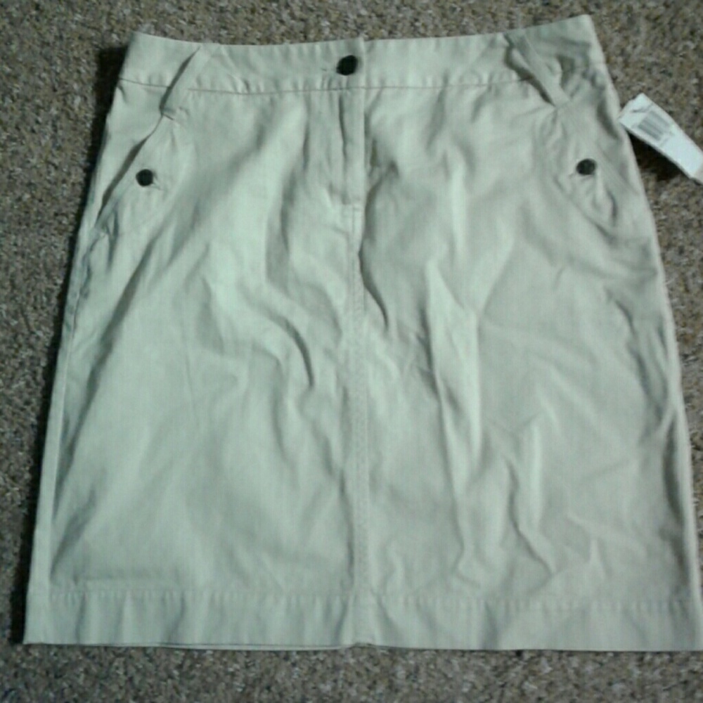 Khaki skirt. For the republic size 10