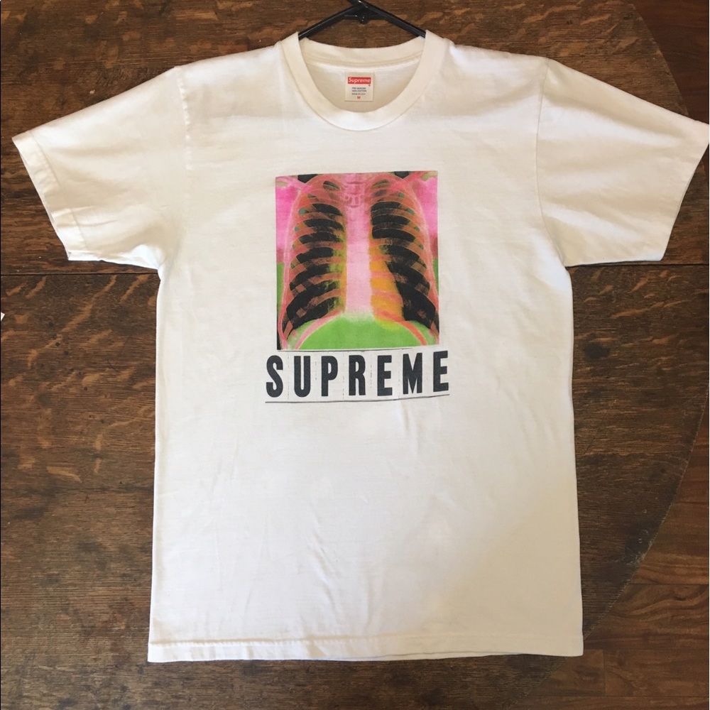 Supreme X-Ray Tee white
