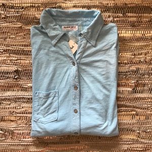NWT Michael Stars long sleeve button down top