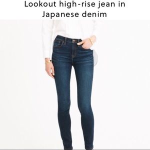 J. Crew Lookout High Rise Jeans